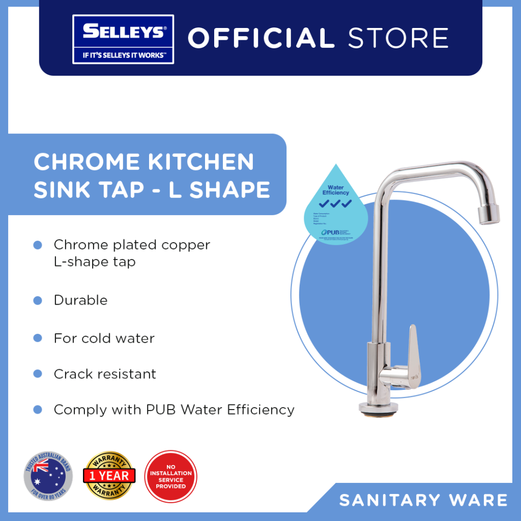 Buy Kitchen Sink Tap Online Selleys Singapore Sleek Designs