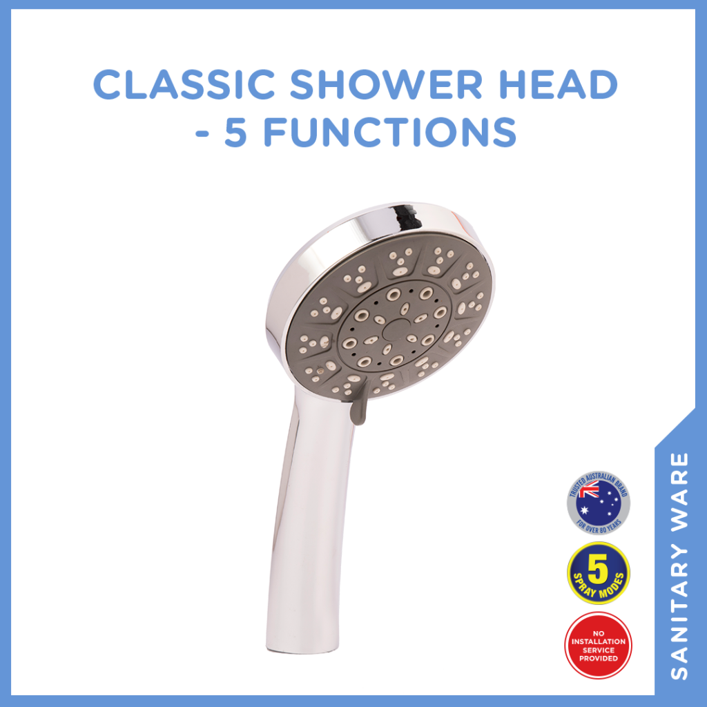 Buy Shower Heads and Hose Sets Online at Selleys Singapore