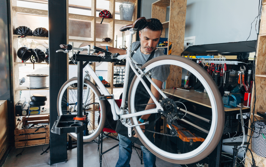 Cycle servicing at home new arrivals