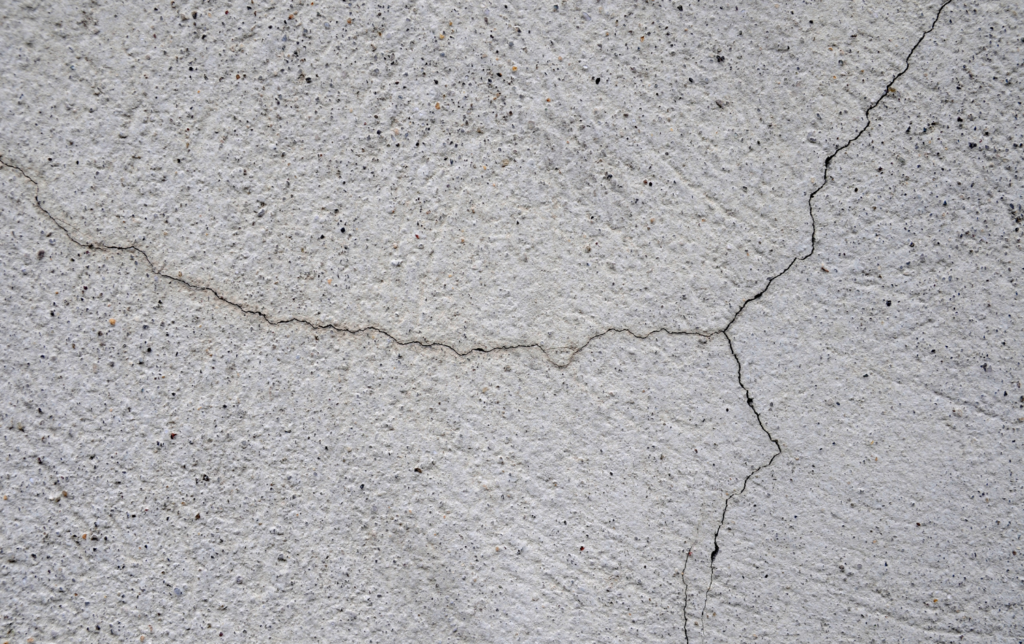 Minor wall crack