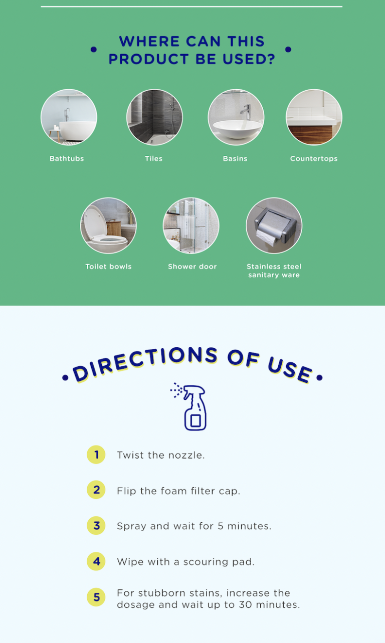 Buy Bathroom & Toilet Cleaner Online at Selleys Singapore