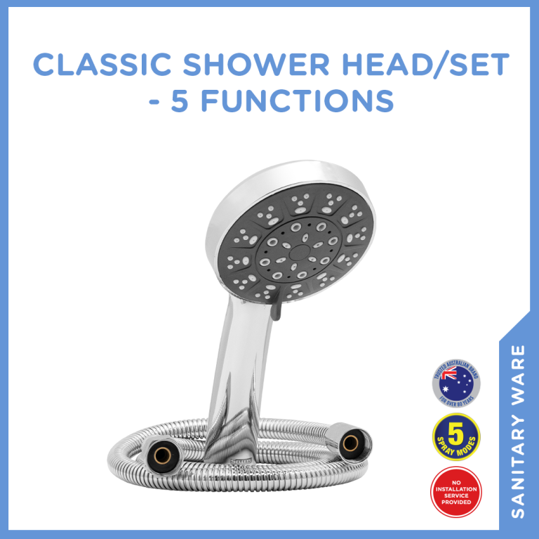 Buy Shower Heads and Hose Sets Online at Selleys Singapore